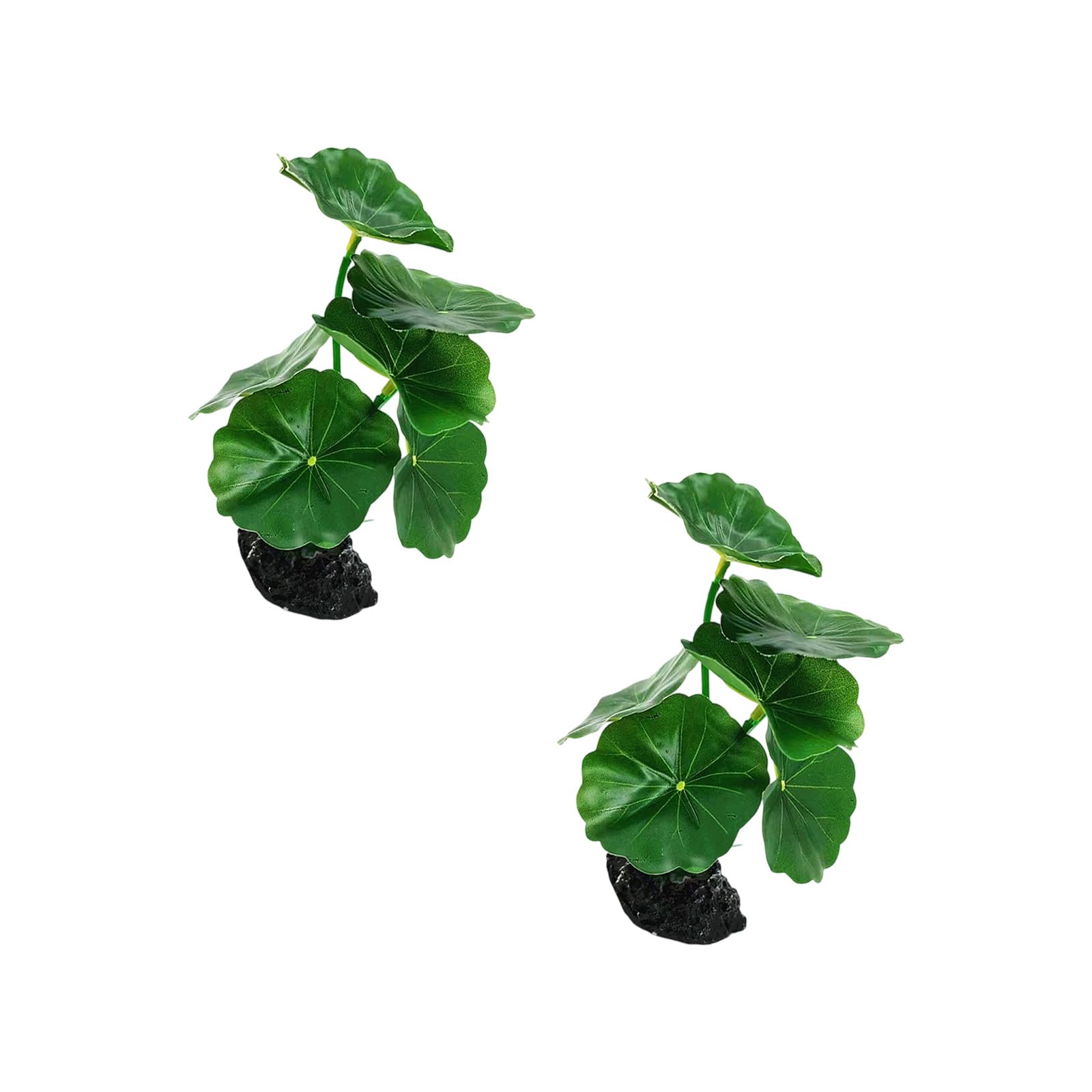 carotoe Artificial Aquarium Decorations for Shrimp Habitat, Terrarium Plant Fish Landscape Ornaments Aquarium Resin Plant