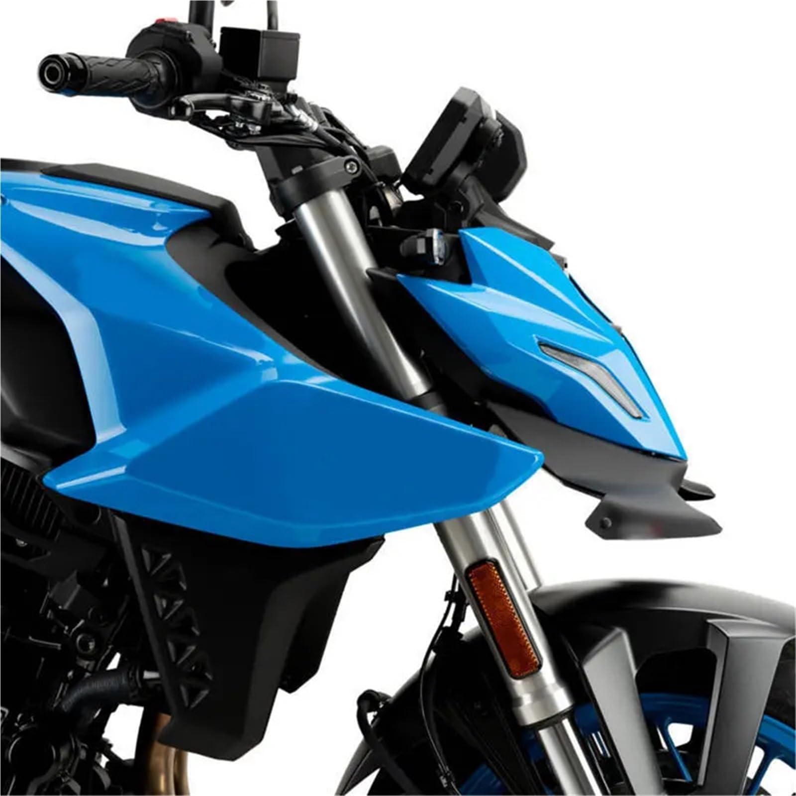 Front Bumper Splitter dachowy Pasuje do SUZUKI GSX-8S GSX8S GSX 8S 2023-2025 Deflektor skrzydła Motocykl Sportowy Downforce Naked Forntal Spoiler
