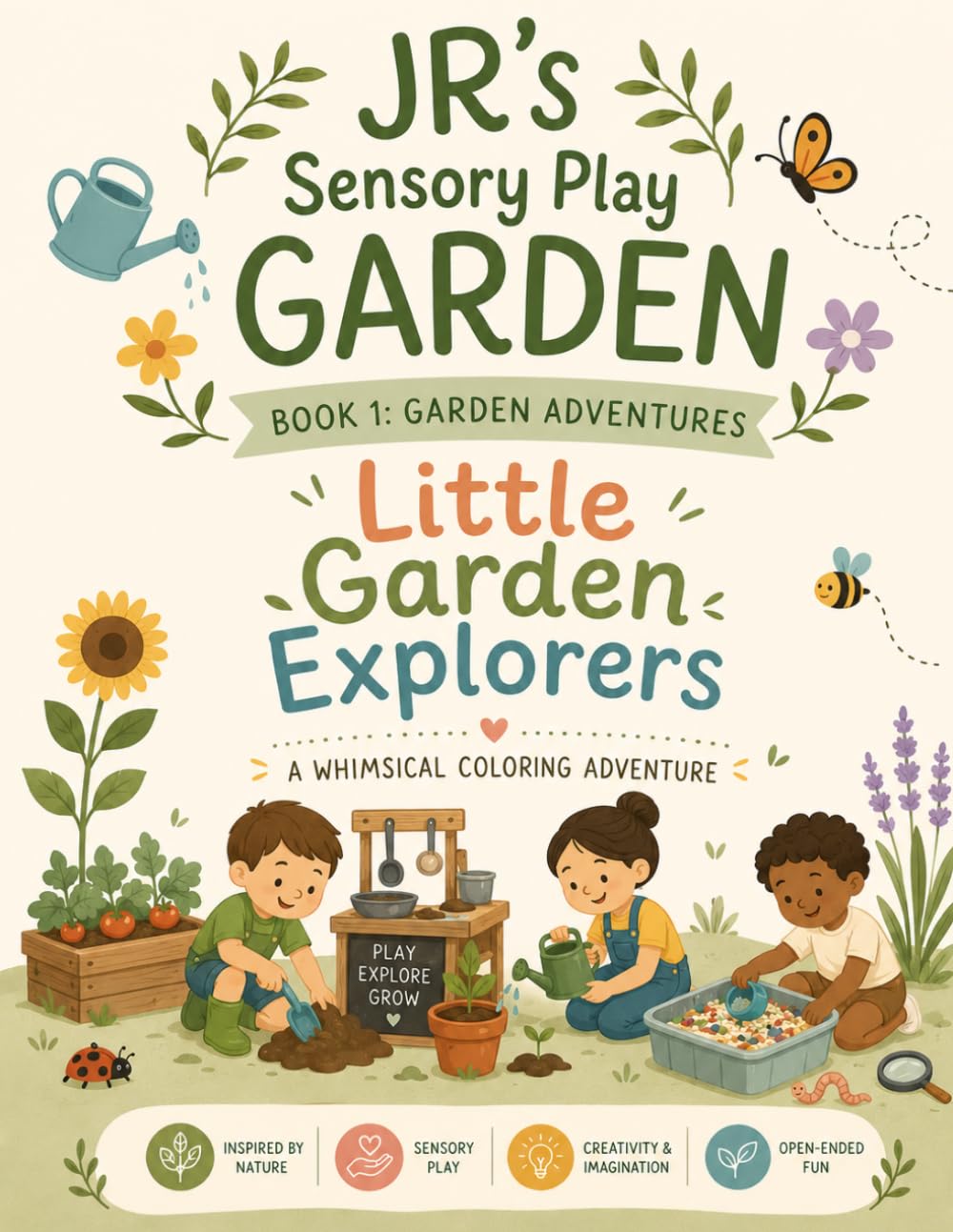 Little Garden Explorers: Book 1: Garden Adventures