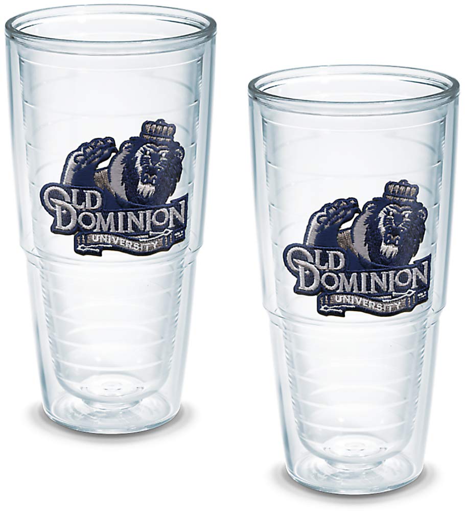 Tervis Old Dominion University Emblem Tumbler (Set of 2), 24 oz, Clear