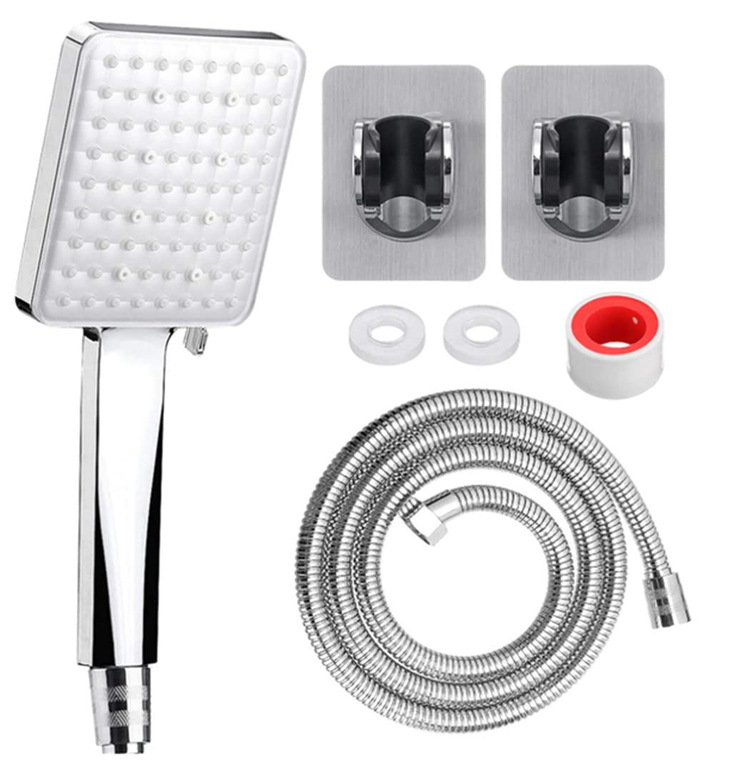 Pommeau de douche haute pression 8 pouces ciel de pluie carré pour douche