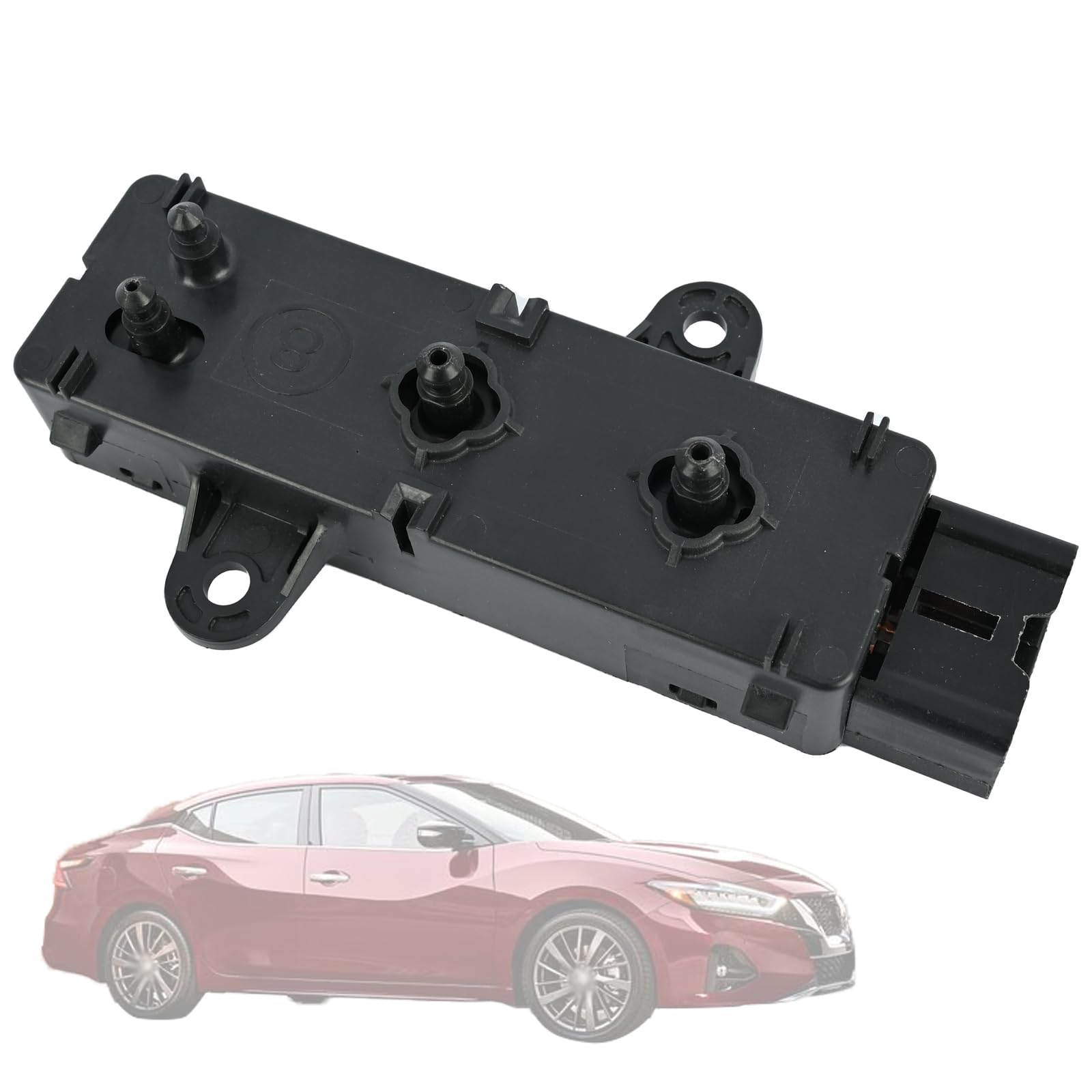 Interruptor de asiento delantero del lado del conductor 870664HA0A 87066-4HA0A compatible con Nissan Maxima 2009-2021│Infiniti Q50 Q60 2015-2021 Interruptor de ajuste de asiento de 8 vías