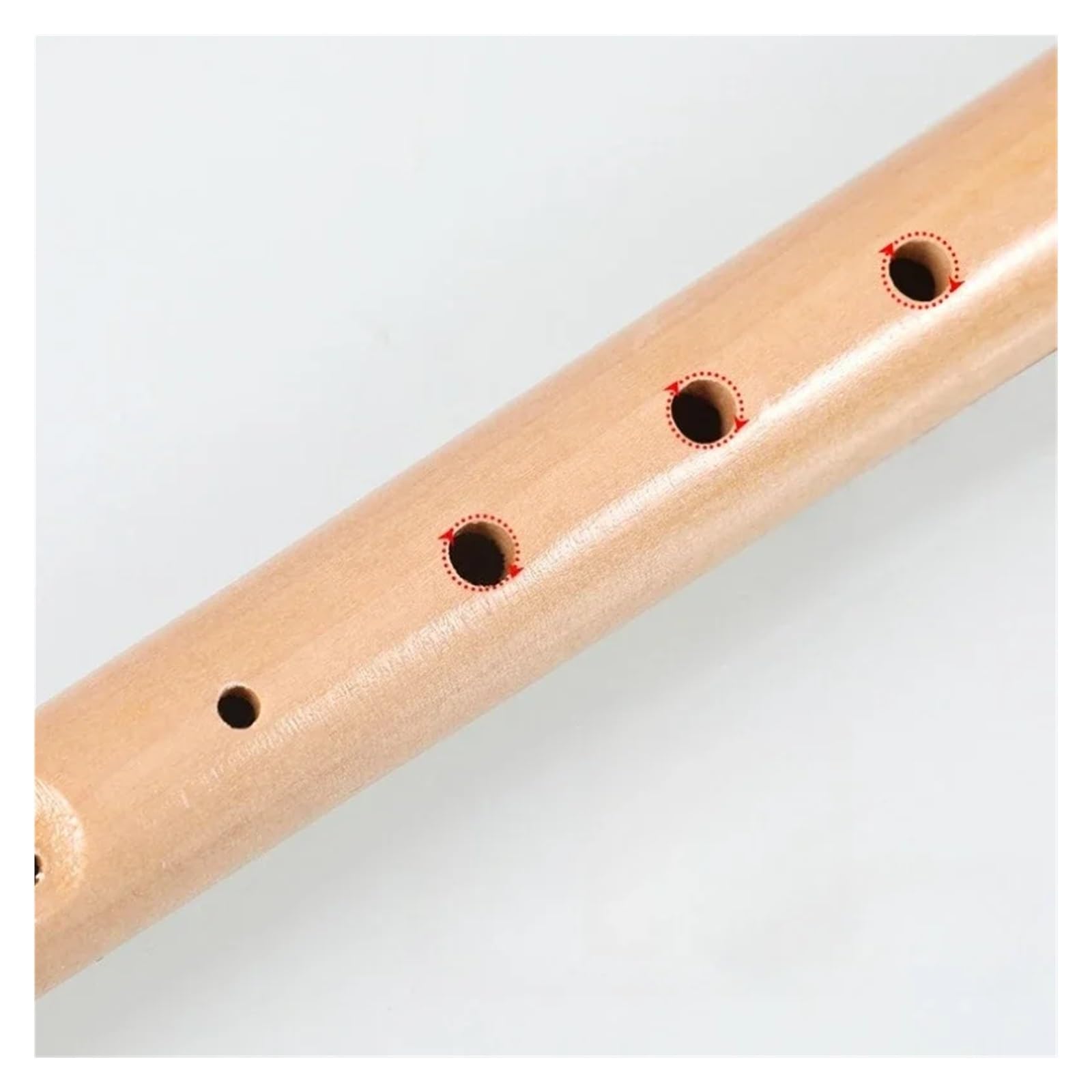 Sopranblockflote Holzblockflöte, 8 Löcher, Blockflöte, Showblockflöten, geblasene Holzbläser
