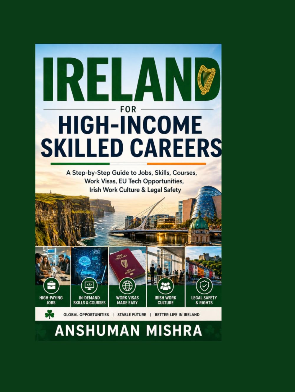 Ireland for High-Income Skilled Careers: A Step-by-Step Guide to Jobs, Skills, Courses, Work Visas, EU Tech Opportunities, Irish Work Culture & Legal Safety