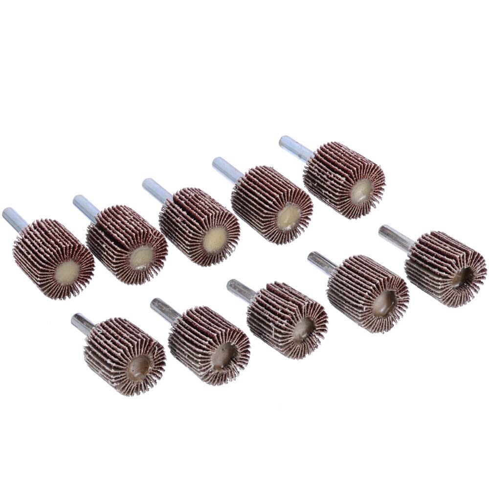 Digital Craft 10Pcs 60Grit Sanding Flap Wheels Sanding Disc Grinding Brush Sand Shutter Polishing Wheel Rotary Tool Accessory (B0BFR1PXK6) Amazon Price History, Amazon Price Tracker