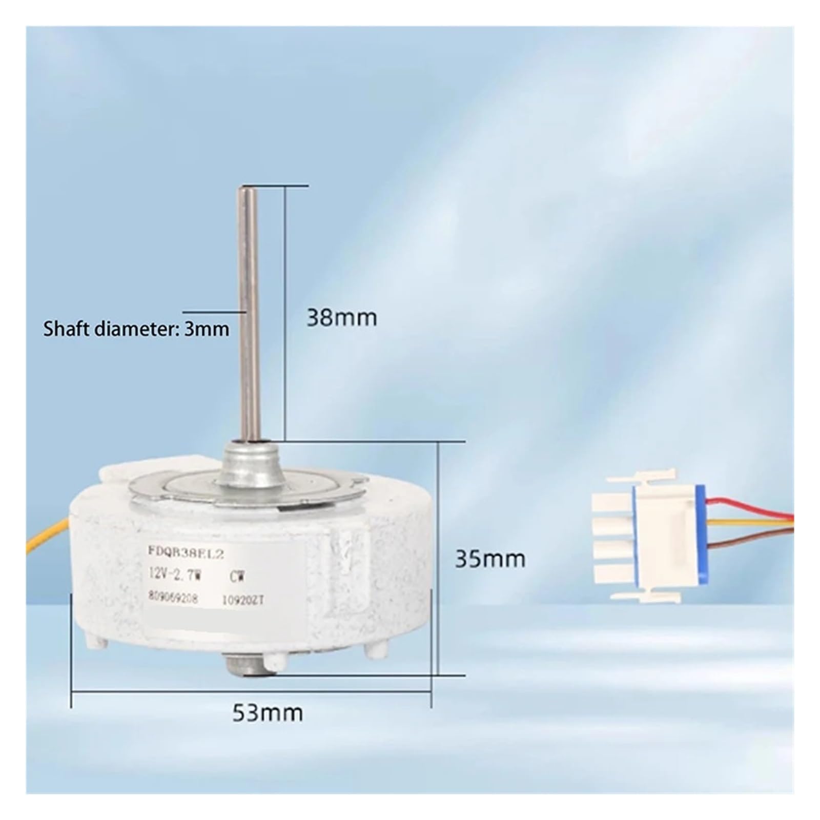 Sostituzione Motore Ventilatore Frigorifero FDQB38EL2