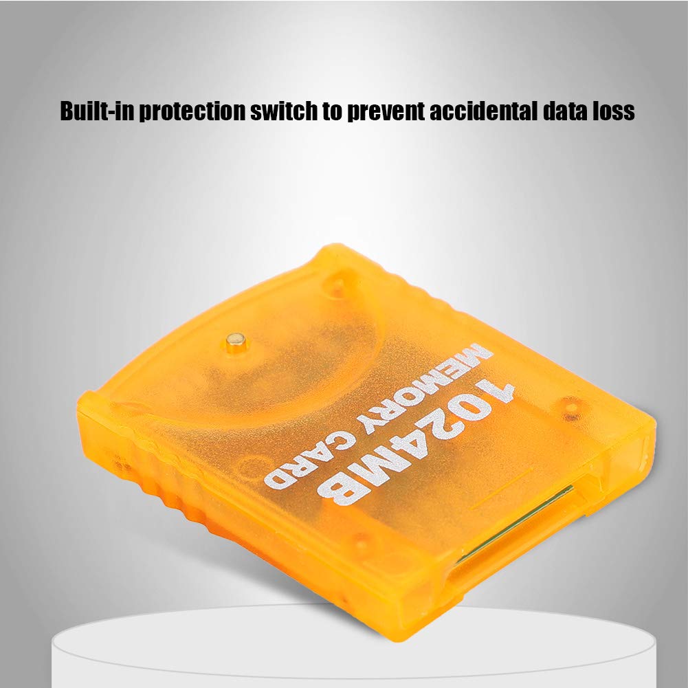 Tarjeta de Memoria para Wii, Accesorios para Juegos portátiles Gran Capacidad 1024MB Memory Card Stick para Consola de Juegos Wii, Alta Velocidad y Rendimiento de transmisión eficiente