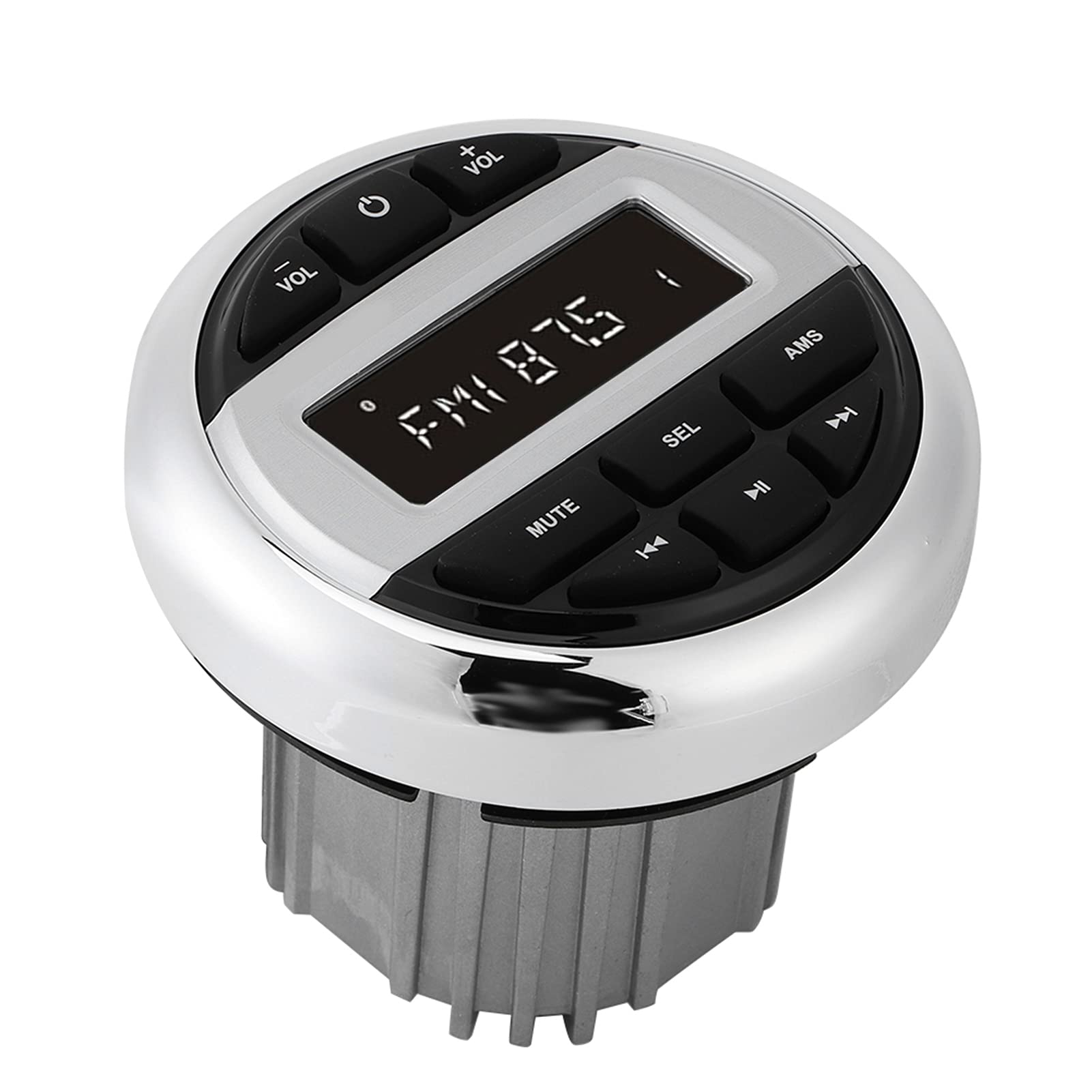 Tbest Wodoodporny Odtwarzacz MP3 Cyfrowe Stereofoniczne Radio FM AM Ładowanie USB Łódź Morska Jacht Motocykl Audio z Kolorowym Ekranem 4096 Zasilacz 12 V