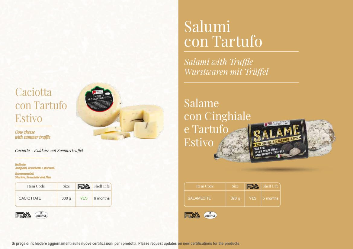 Salami de sanglier à la truffe d'été 400 grammes