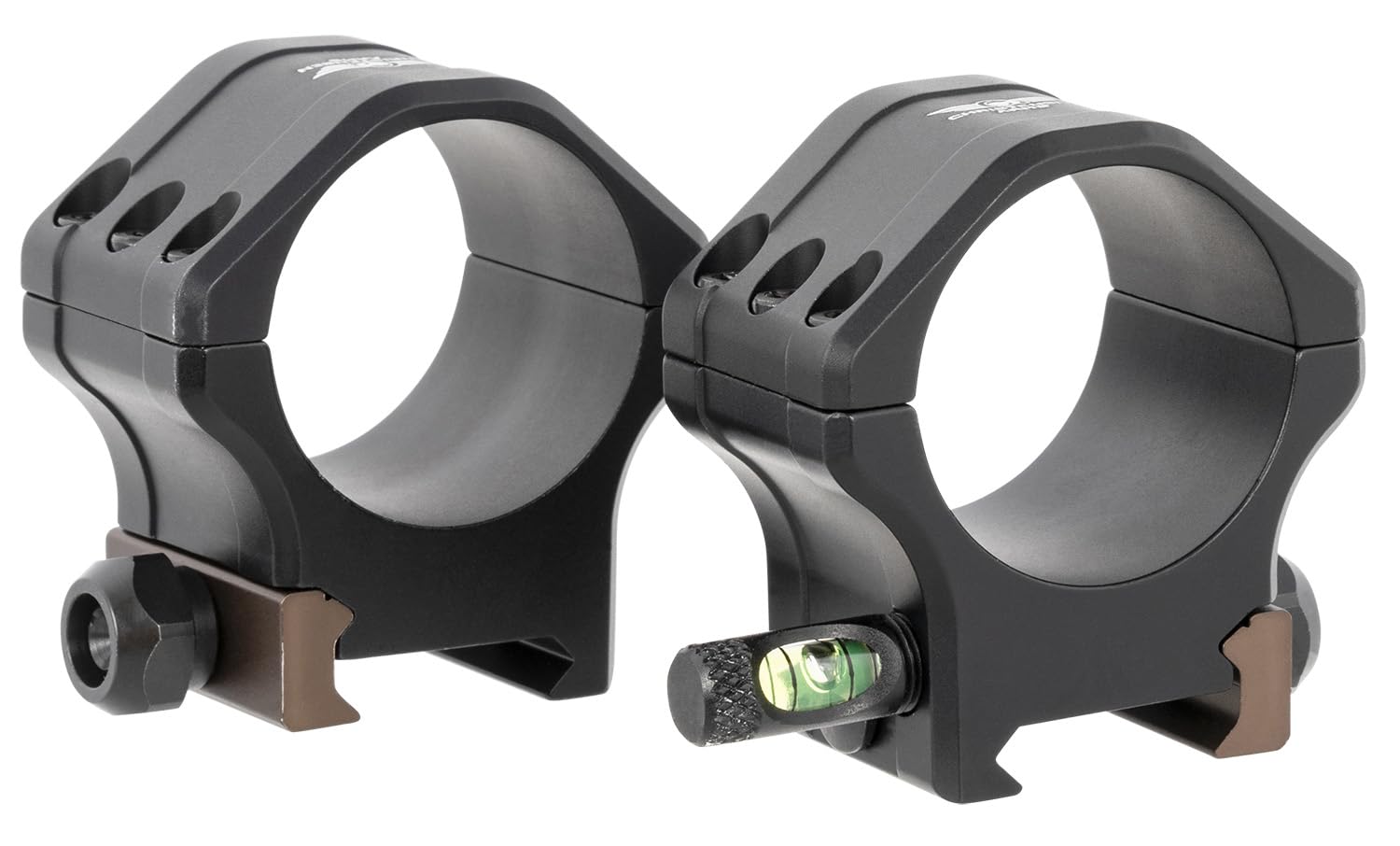 Christensen Arms Tactical Scope Rings, Black/Burnt Bronze, Medium, 34mm, 810-00042-03
