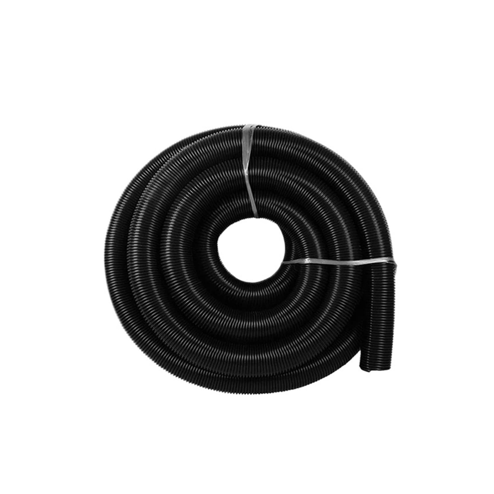 Manguera for aspiradora, diámetro Interior de 32/38/40/50mm, Conector de Fuelle de fábrica for Tubo de aspiradora | 5m Black Hose(32mm)