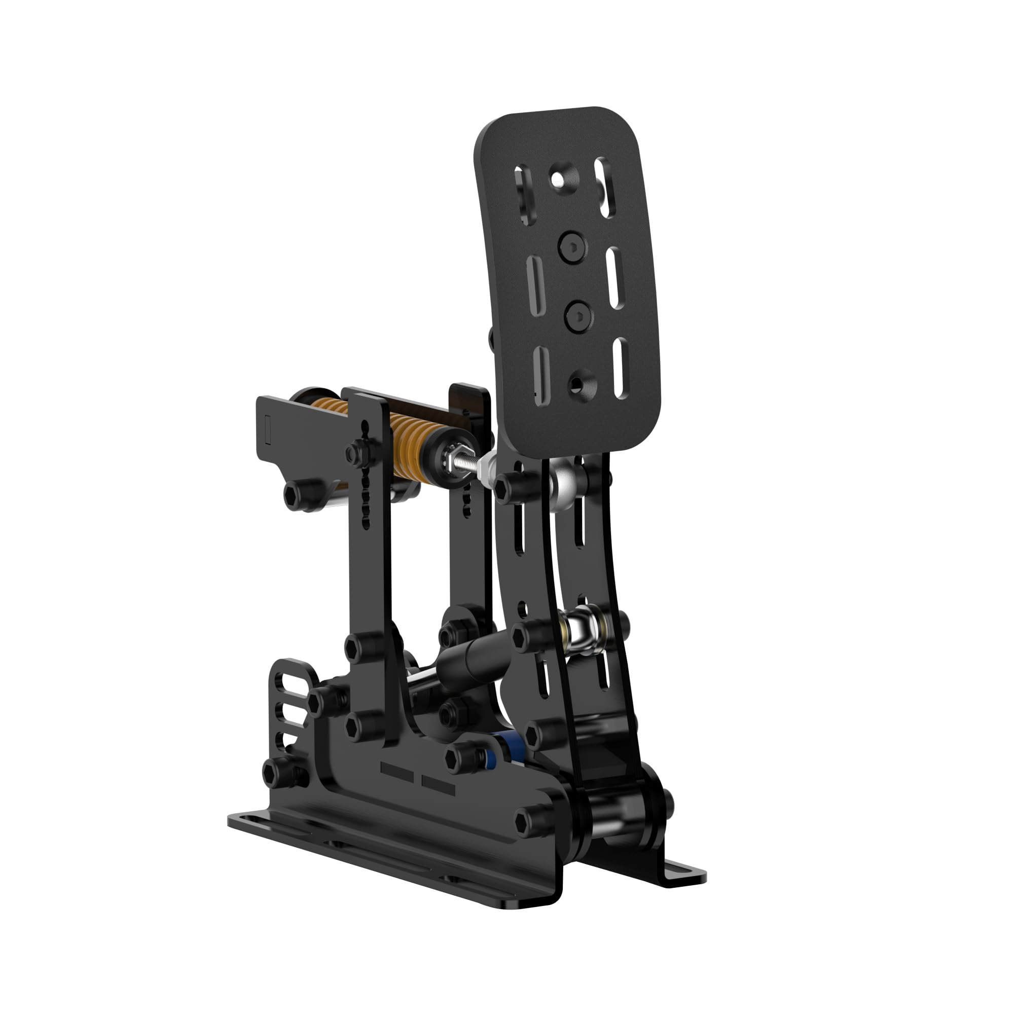 SIMSONN Plus X Sim Racing Pedals PC Racing simulatori sensore di pressione HE Pedale idraulico sostegno aptico reattore (PLUS X BLACK Clutch Pedal)