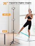 ANXRE 71" Phone Tripod, NT79 Extendable Selfie Stick for Cell Phone＆Camera Photo Video Kits, Travel Tripod Stand with Remote for Filming Video Recording Compatible with Smartphone Camera Gopro