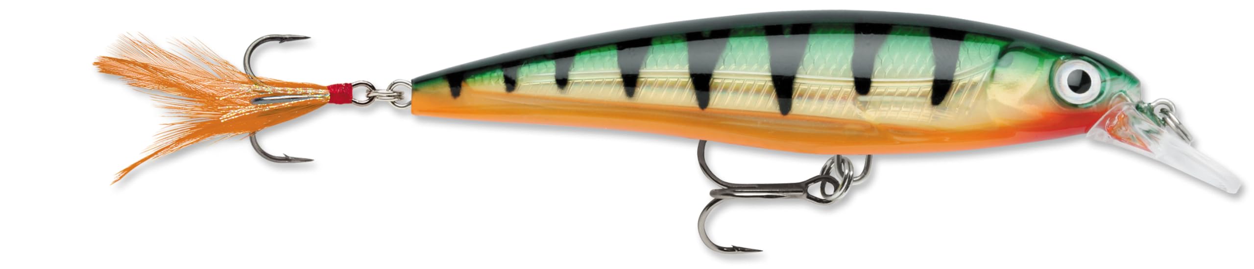Rapala X-Rap Lure with Two No. 10 Hooks, 0.9-1.5 m Swimming Depth, 6 cm Size, Legendary Perch — image 1