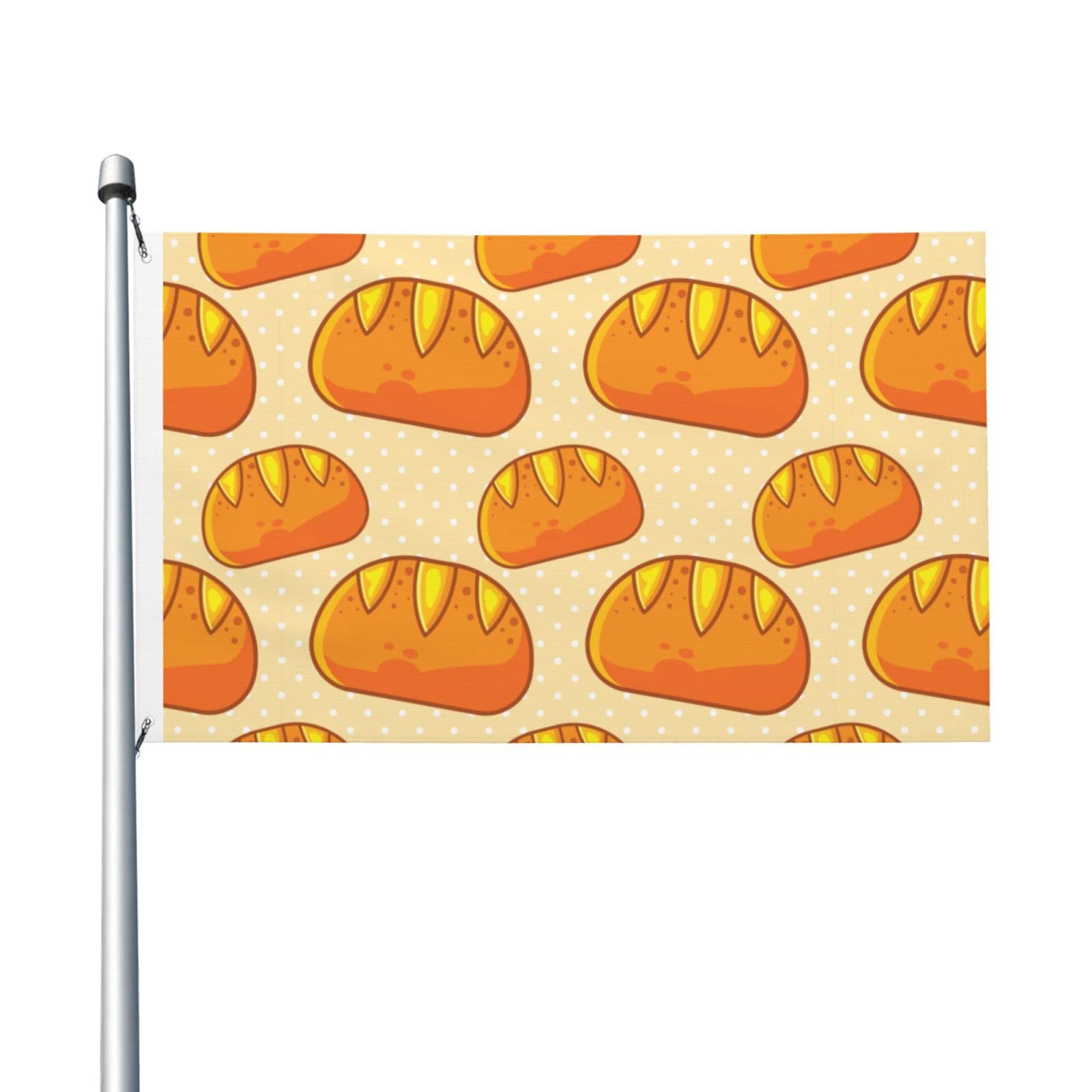Amazon.com : Rye Bread Food Seamless Pattern Flag 3x5 Ft Durable