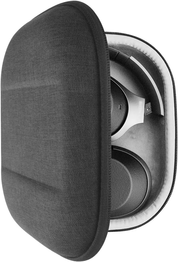 M.G.R.J® Portable Carrying Case Cover for Sony WH-1000XM4 / WH-1000XM3 / WH1000XM2 / WH-XB910N / MDR1000X Bluetooth Wireless Over Ear Headphones (Dark Grey)-picture-29