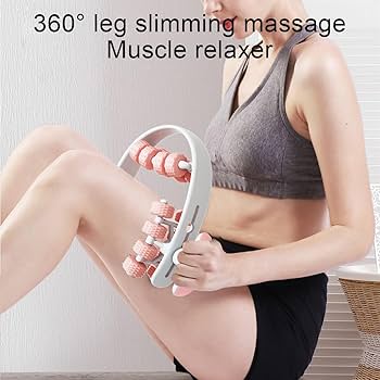 マッサージローラー Amazon | マッサージローラー 筋膜ローラー 180°開閉 【取外し