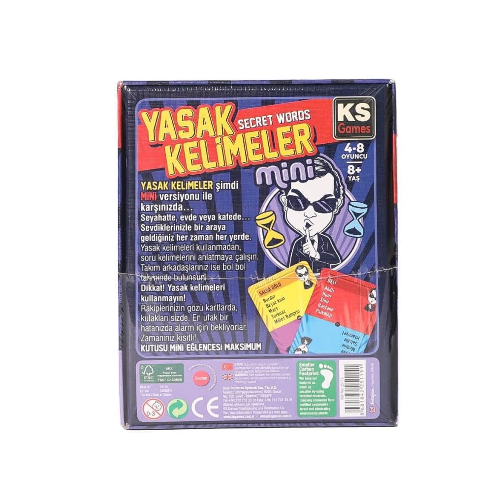 25115 Mini gioco di parole proibite -KS Games