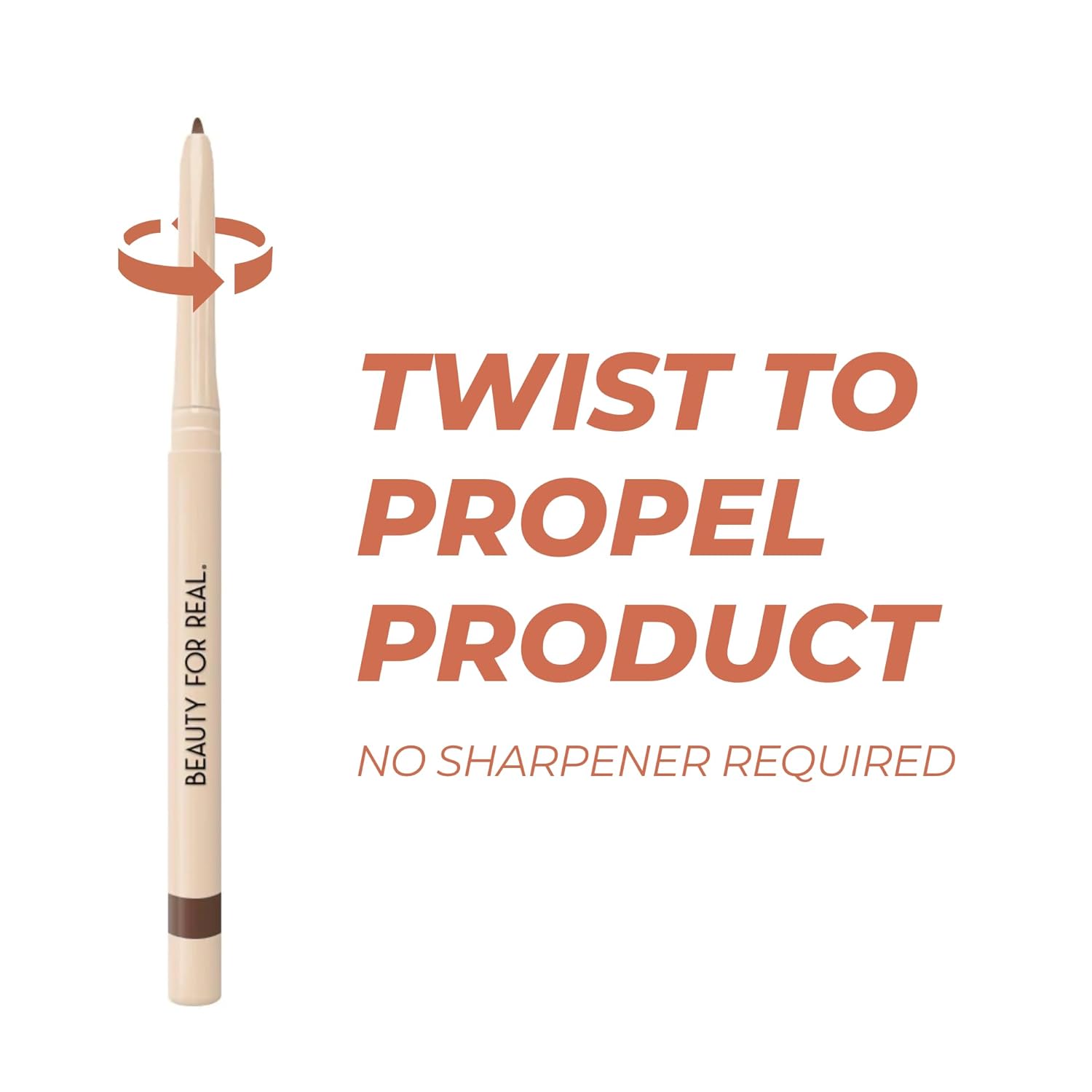 Beauty For Real I-Line 24-7 Eyeliner, Whiskey - Brown Copper Shimmer - Long-Wearing, Waterproof Gel Formula - Safe for Sensitive Eyes & Contact Lens Wearers - 0.01 oz - Image 5