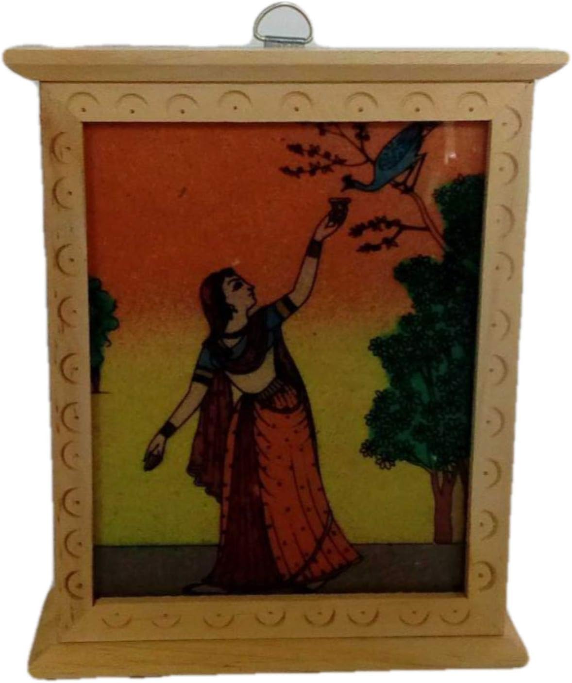 India Meets India Handicraft Jewelry Organizer Box, Jewelry Box, Women Storage Organizer, Best Gifting Made By Awarded Indian Artisan