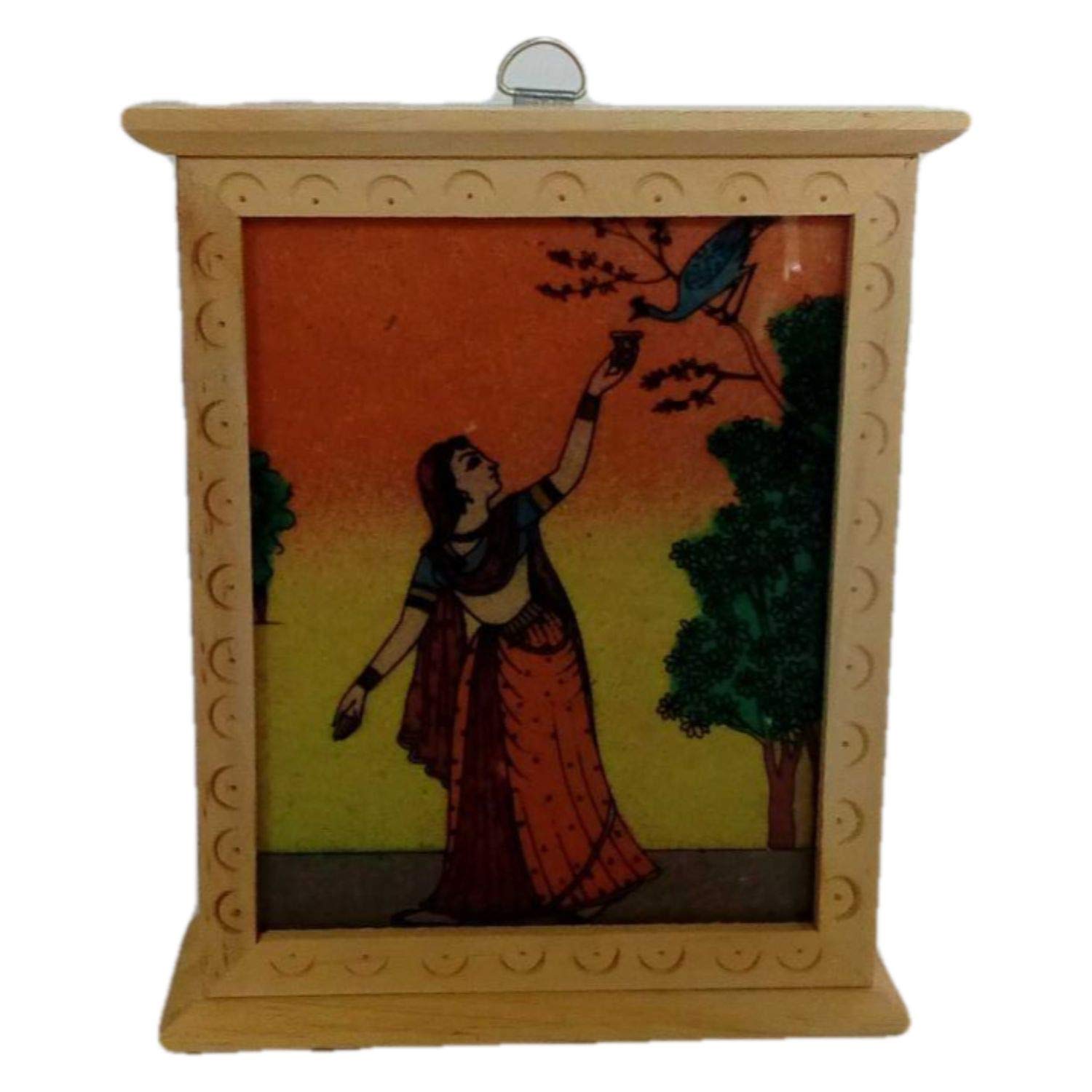 India Meets India Handicraft Jewelry Organizer Box, Jewelry Box, Women Storage Organizer, Best Gifting Made By Awarded Indian Artisan