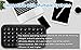 Wireless Keyboard Rechargeable Bluetooth 3.0 Super Mini Silent Cordless Keybaord, Compact Portable Small Pocket Travel Keypad Slim Wireless Keyboard for Computer Laptop PC Notebook Smartphones Tablets