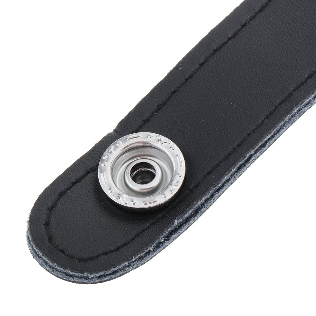 SM SunniMix Balghalter, Balgverschluss für Akkordeon, 7 Cm ~ 8,6 Cm, Schwarzer Balgriemen