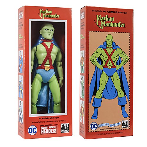 DC Comics Retro Style Boxed 8 Inch Action Figures: Martian Manhunter