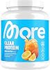 More Clear Protein Whey Isolate Powder, Lemon Iced Tea, 600 g, 1.32 lbs, 20 Servings, Protein Drink with whey Isolate, Clear whey, Lactose Free, Made in Germany