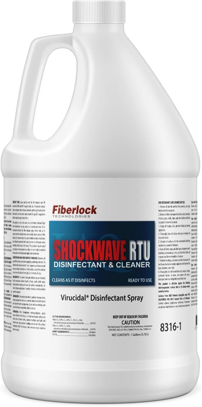 Shockwave RTU Disinfectant and Cleaner - 1 Gallon