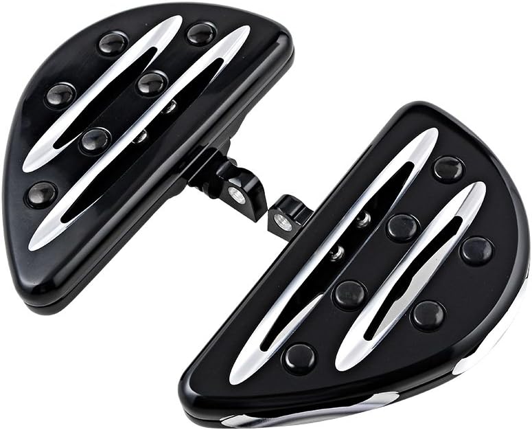 Big Sale Set Stretched Floorboards Driver + Passenger Floor Board for Harley Touring 86-15 Exclusive Special Set Stretched Floorboards Driver + Passenger Floor Board for Harley Touring 86-15