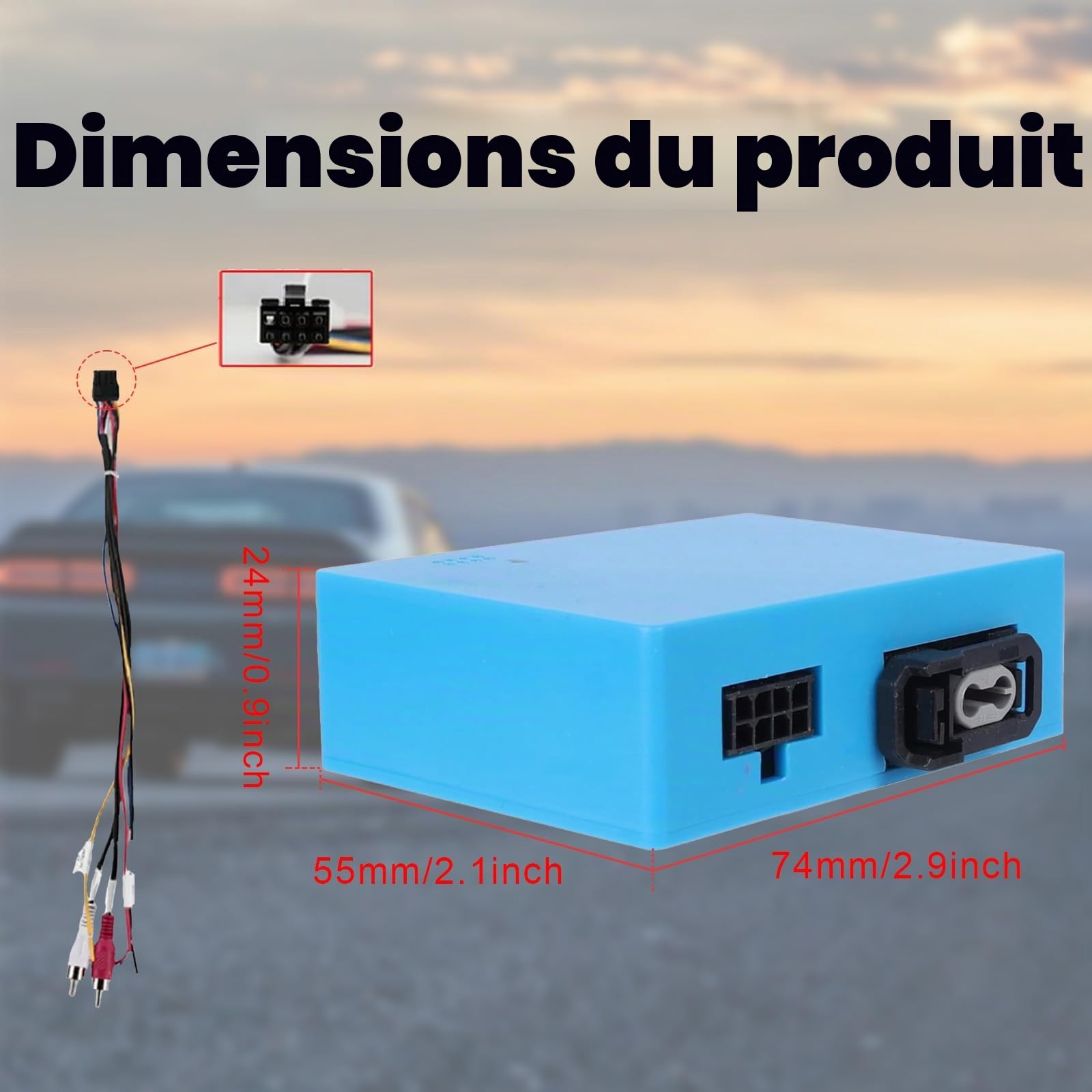 Décodeur de fibre optique Amplificateur Harman Kardon/Bose Audio System