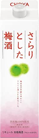 チョーヤ梅酒 さらりとした梅酒 [ 1800ml ]