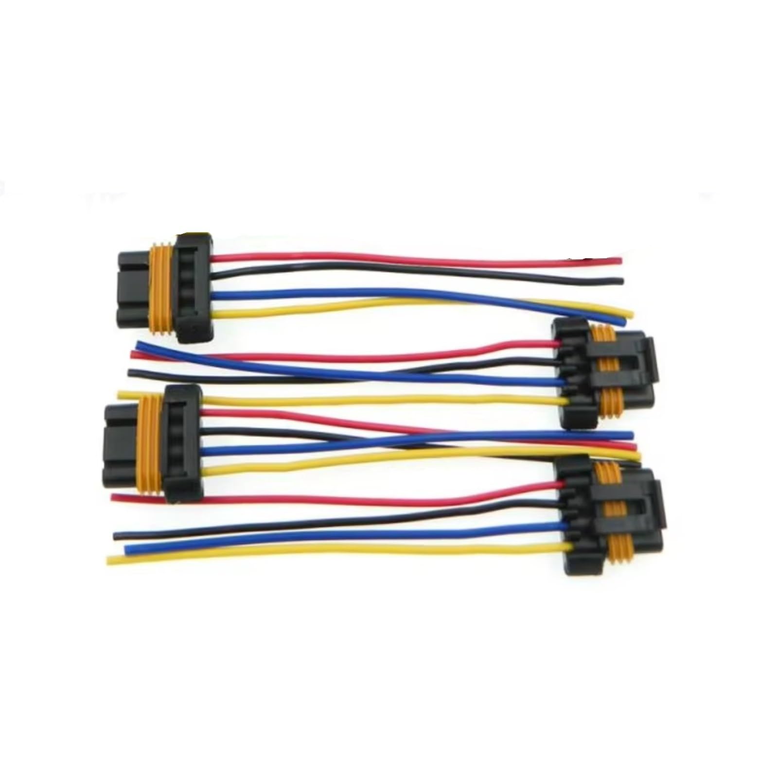 Kfz-Stecker für Kangoo KC0/1_ 1.2 1997-2007 und Megane MK I 1996-2003, Zündspulenkabelstecker, Autozubehör 7700274008 (4 Stück)
