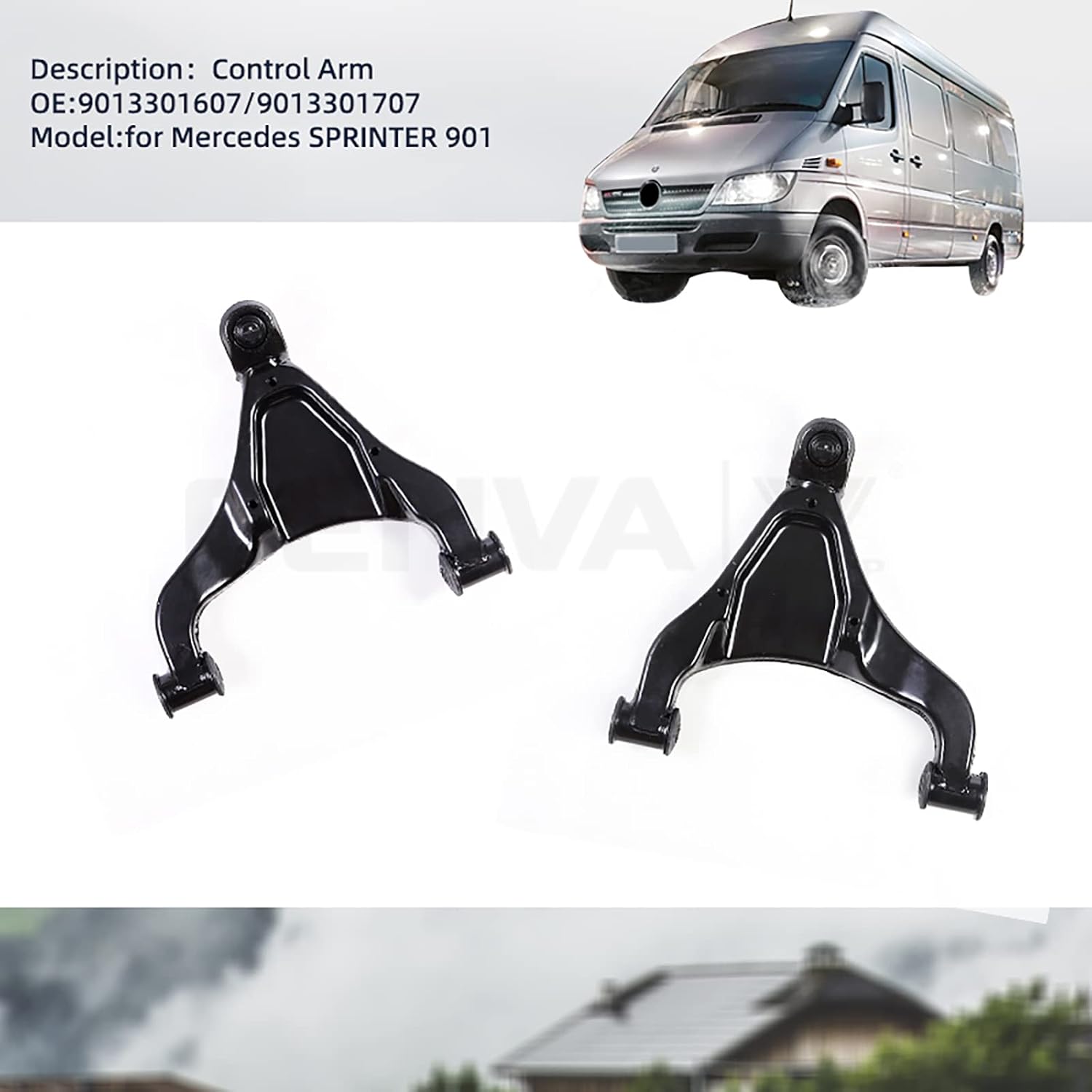 Track Control Arm Right & Left for Mercedes-Benz Sprinter W901 W902 W903 W904 VW LT 1995-2006 OE:9013301607 9013301707