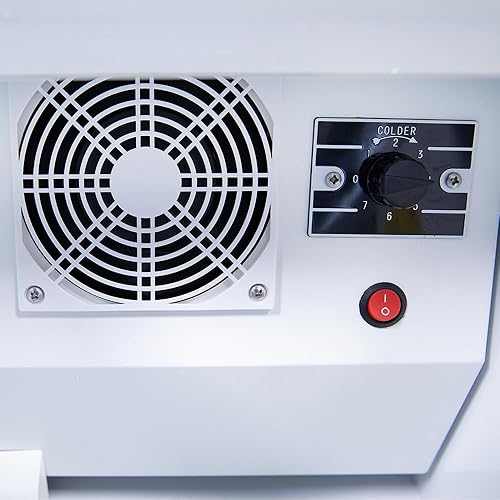 Miniatura 5 de NAFCOOL Comercial de una puerta de cristal delgada vertical para refrigerador de bebidas 58 pies cúbicos 154 pulgadas de ancho