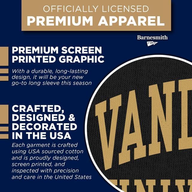 Barnesmith Cotton Long Sleeve T-Shirt with Classic Logo, Adult Unisex - Image 4