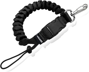 nitescuba Scuba Diving Spring Clip Lanyard Anti-Lost Lanyard with Quick Release Buckle for Outdoor Sports