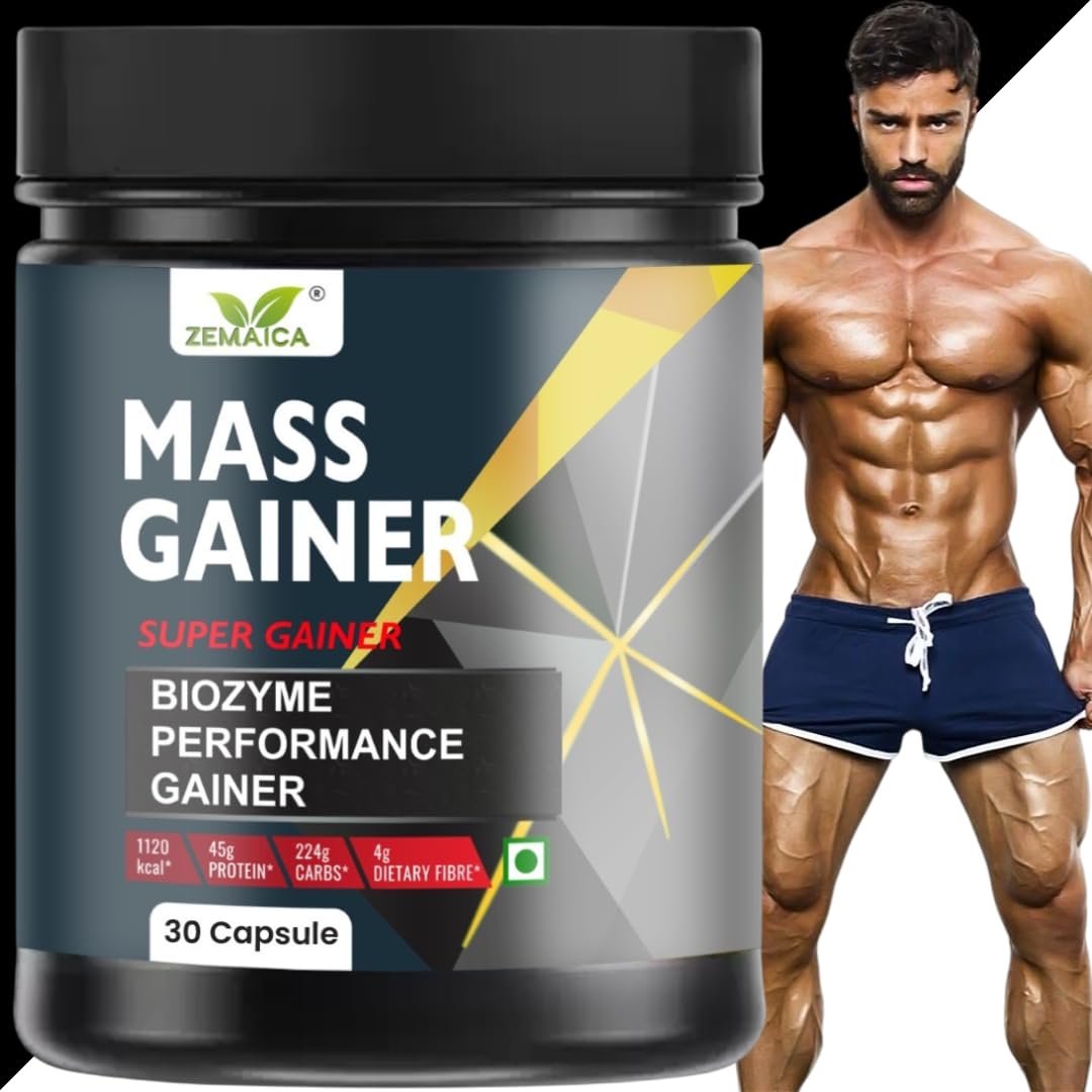 Buy Now Zemaica Mass Gainer Capsule New &Amp; Improved Formula | 1 Buy Now Zemaica Mass Gainer Capsule New &Amp; Improved Formula |