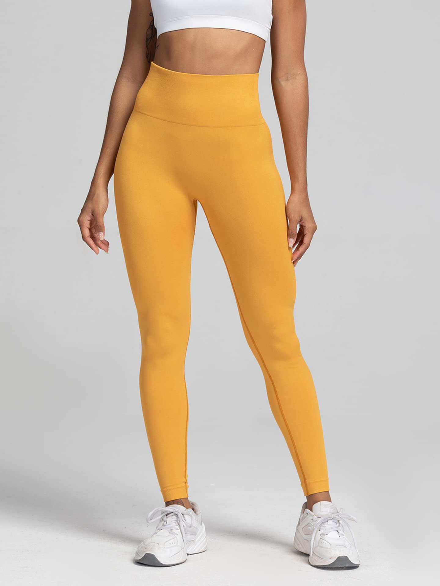 Merlvida Leggins Sportivi Donna Vita Alta Leggings Push Up Pantaloni Palestra Controllo della Pancia Anticellulite Pantacollant Opaco Elastici Tuta Collant Abbigliamento Sportivo Donna Yoga Fitness