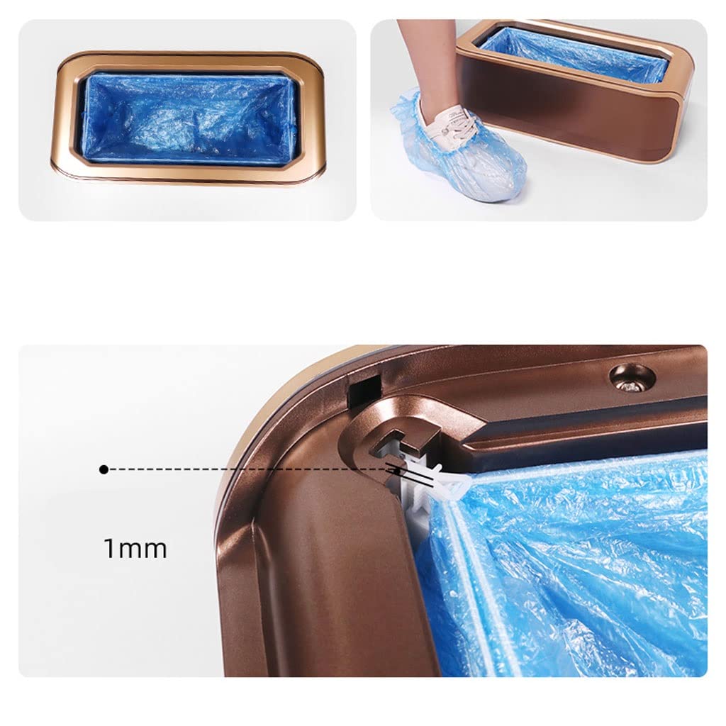 Máquina dispensadora de cubrezapatos HSF, cubrezapatos domésticos con cubrezapatos Desechables y Protector de alfombras (Color: Verde, tamaño: 1000 cubrezapatos)