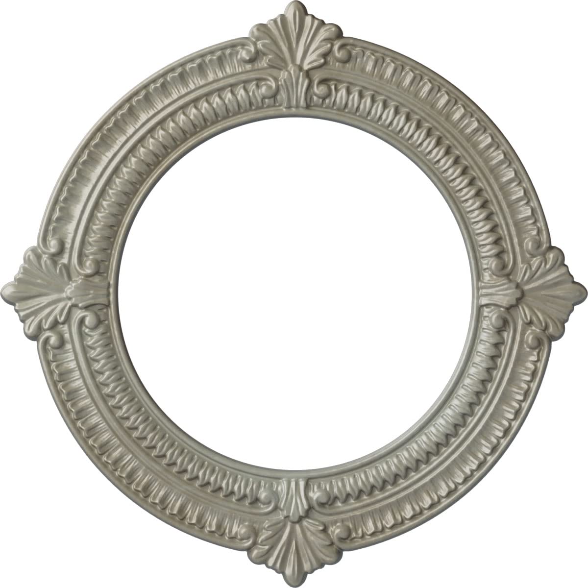 Ekena Millwork CM13BNFLS Ceiling Medallion, Flash Gold