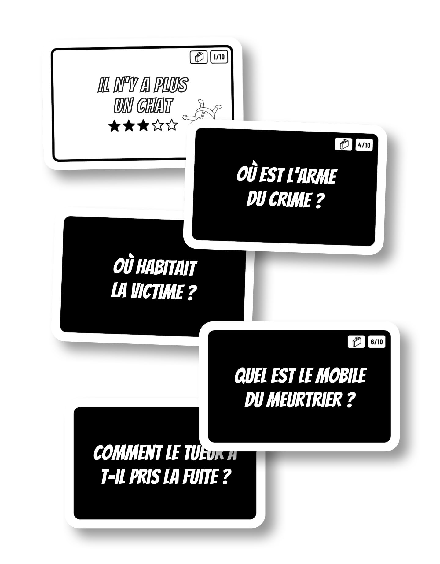 Lote de micro macros crime city versión francesa + 1 decapado Blumie