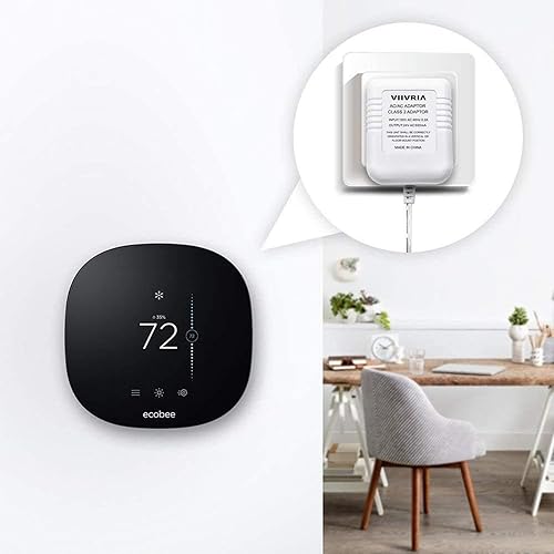 Miniatura 9 de Transformador de CA de 24 voltios, adaptador de cable C, compatible con todas las versiones de timbre y termostato para Ecobee, Sensi y Honeywell,