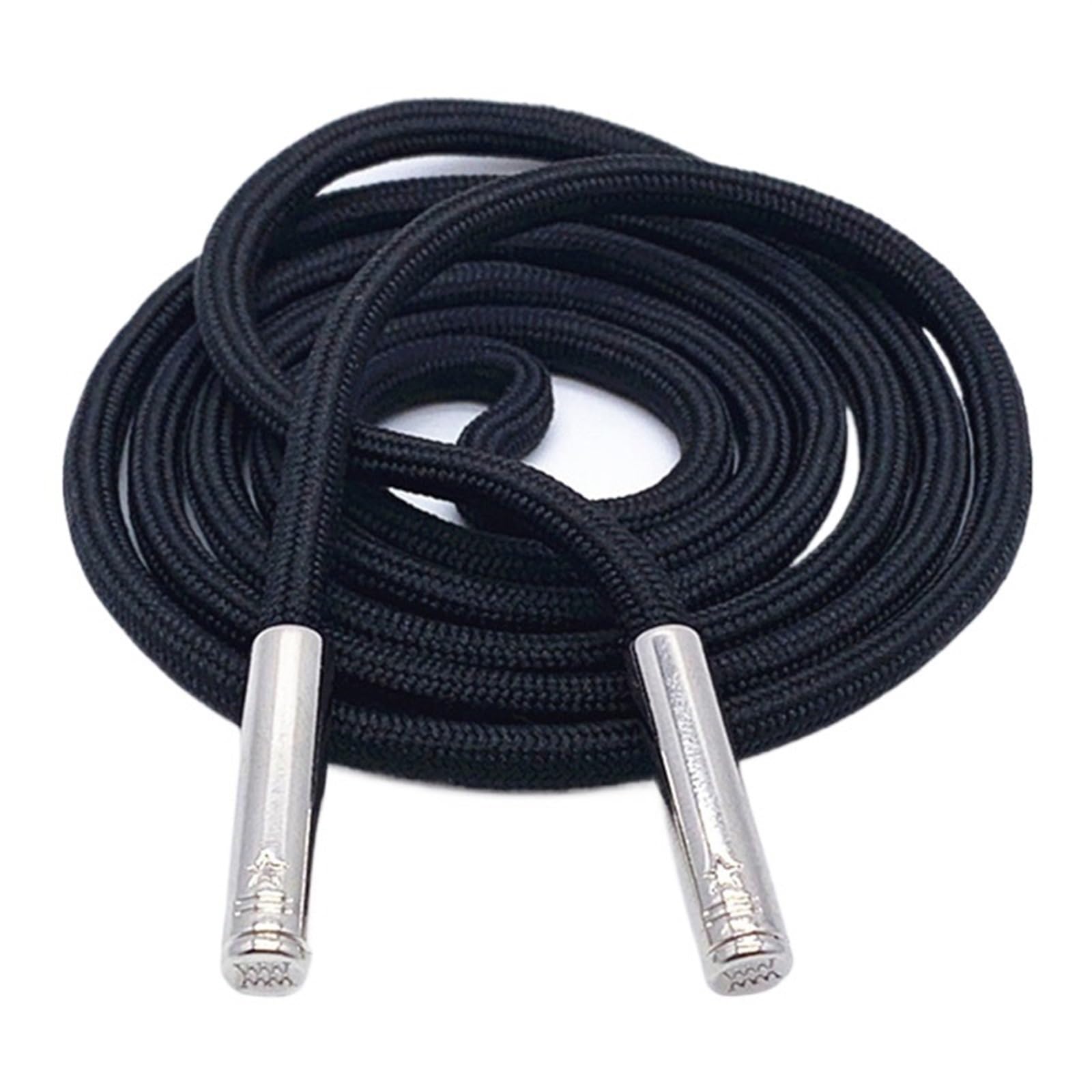 Lyhydma B Drawstring Cord Solid Color Raided Rope Drawstring With Detachable End Cap Sweatpants Hoodie Cords Replacement Diy Sewing Accessories(B)