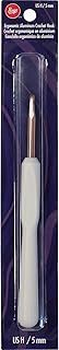 Boye Anodized Aluminum Crochet Hook with Ergonomic Silicone Handle, 5 mm, Rose Gold