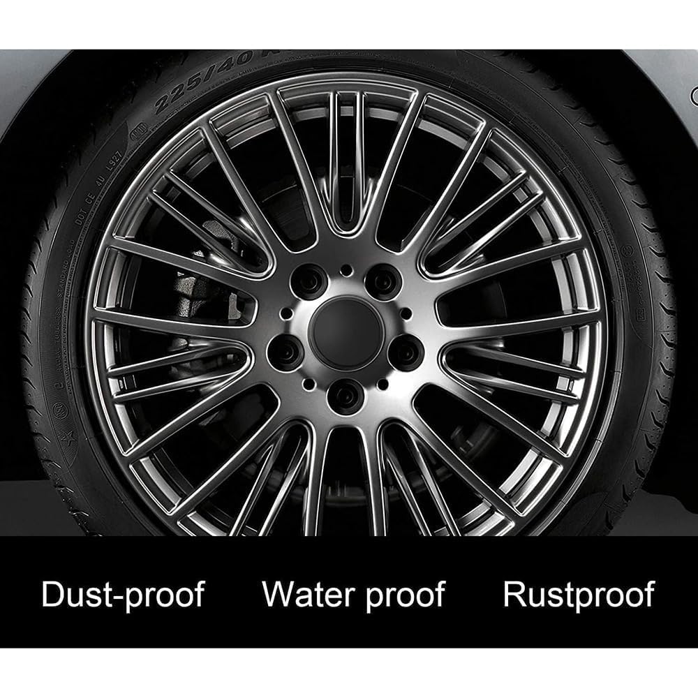 FURLOU 4 Pièces Cache Moyeux Peugeot 40mm 50mm 55mm 60mm - Enjoliveurs Centre Roue