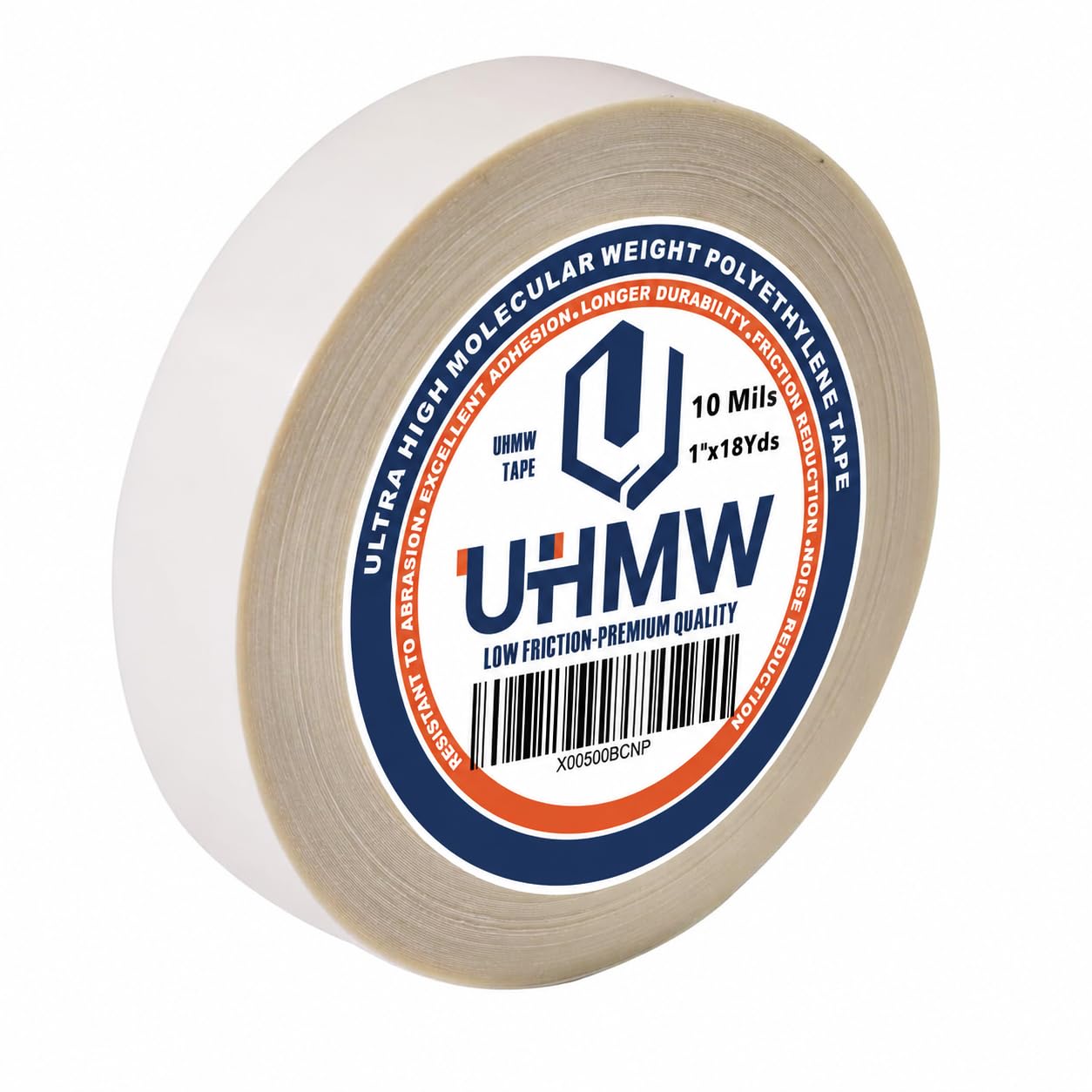 Ultra High Molecular Weight Polyethylene Tape(2.54 x 16.5m,UHMW 0.3mm) — image 1