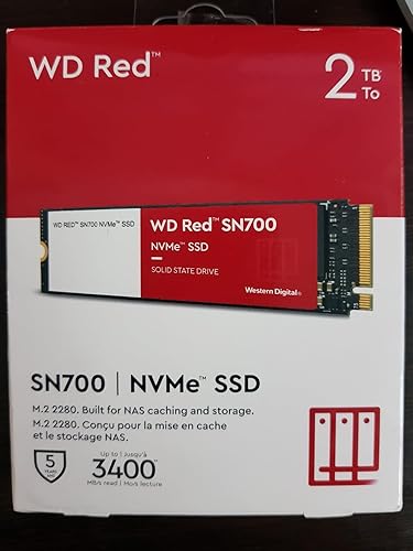 Western Digital WD Red SN700 NVMe SSD, 500GB, NVMe, Solid-State
