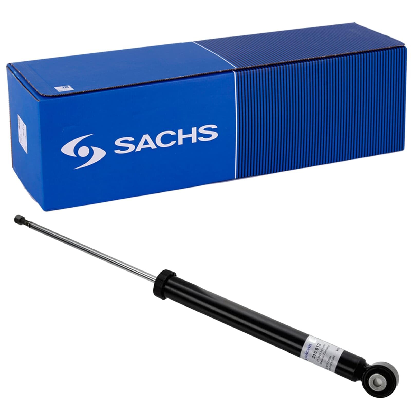 Genuine SACHS Rear Axle Shock Absorber for Audi A3 Seat Leon VW Golf 315912